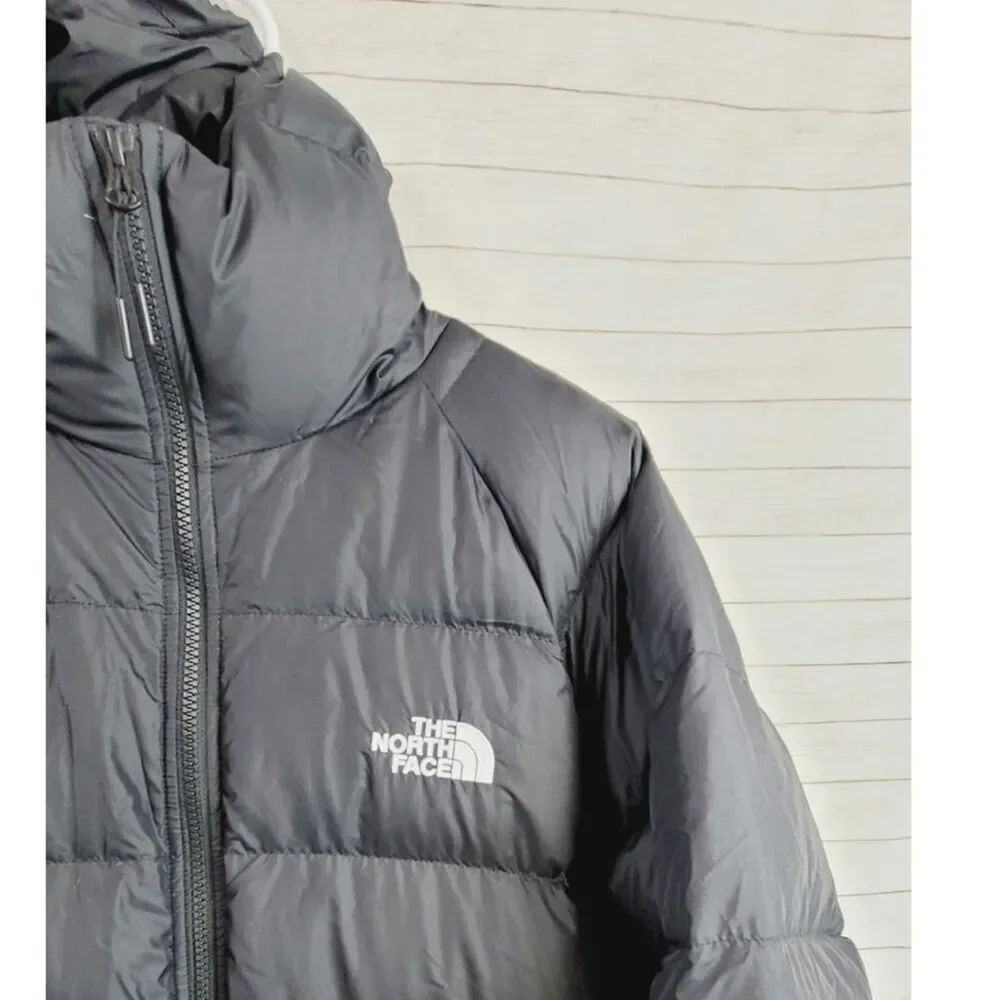 TNF Hydrenalite Water Repellent 600 Fill Power Down Jacket in Black, sz Medium